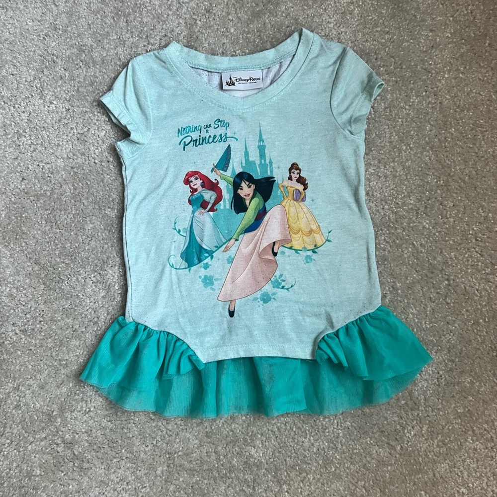 Disney Princess Aqua T-Shirt